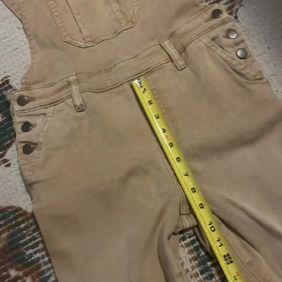 HP 🎉 Kut from the Kloth Jessica tan /brown / mustard overalls. - Picture 13 of 16
